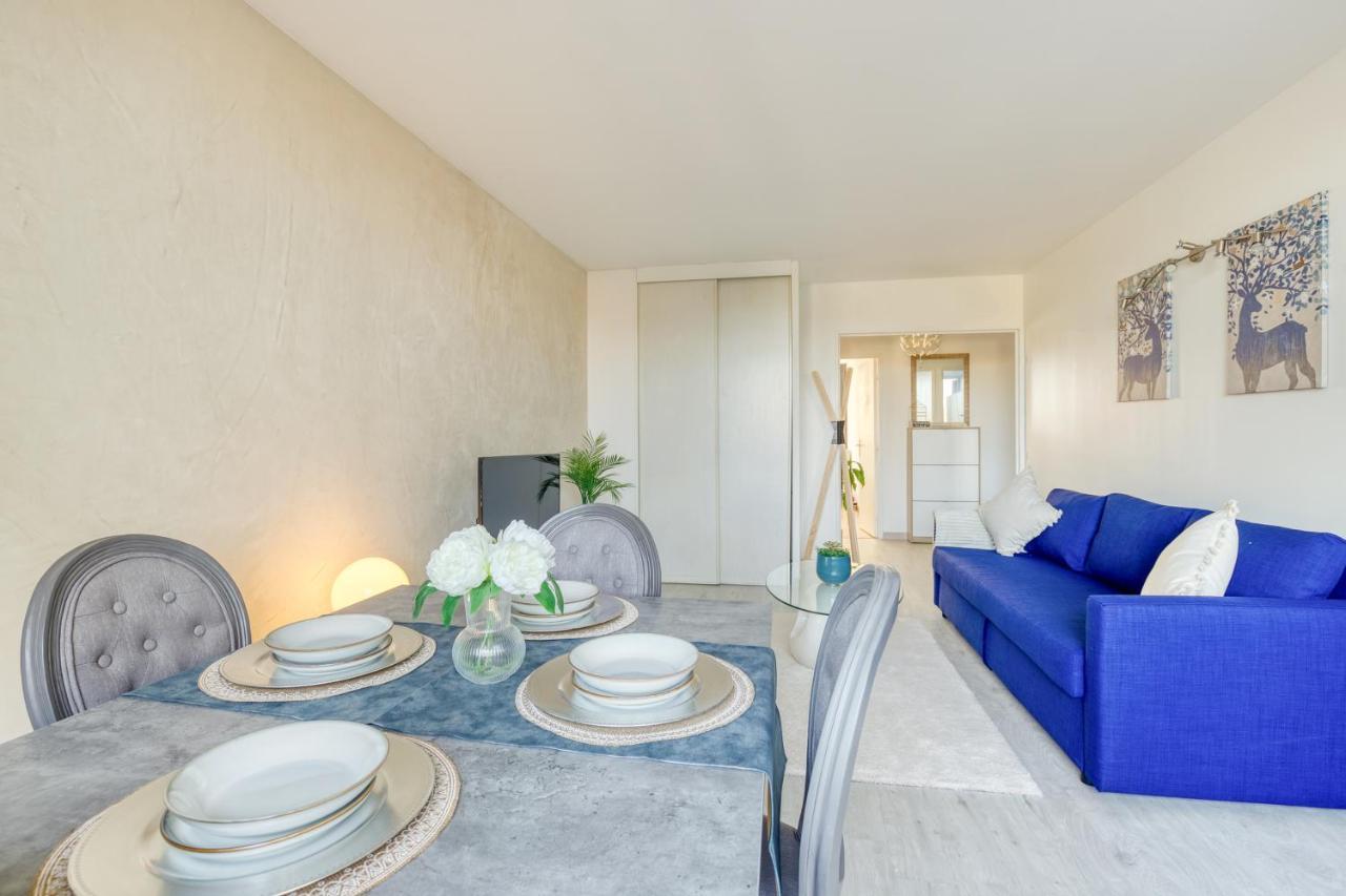 Ferienwohnung Escale De L'Yvette - 50M2 Cosy, Balcony & Parking Longjumeau Exterior foto