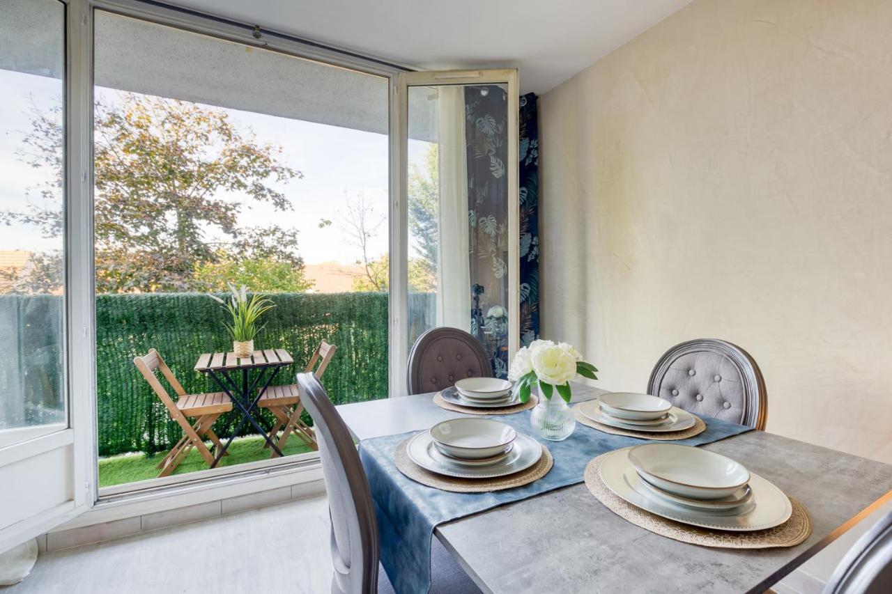 Ferienwohnung Escale De L'Yvette - 50M2 Cosy, Balcony & Parking Longjumeau Exterior foto